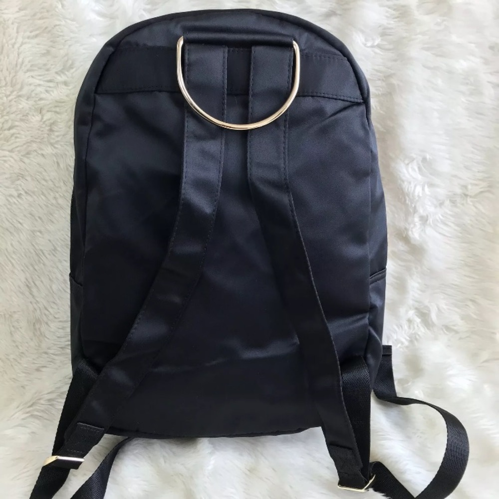 Carolina Herrera Good Girl Backpack Black Satin Holdall Authentic Designer Bag - Picture 7 of 7